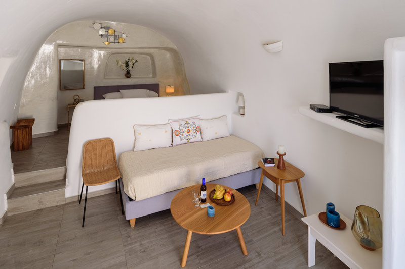 Oia Caldera View Hotels - Traditional Cave Hotel Studio