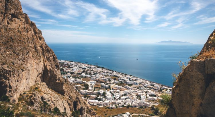 Rock Climbing in Kamari Santorini - Adventure Sports in Santorini